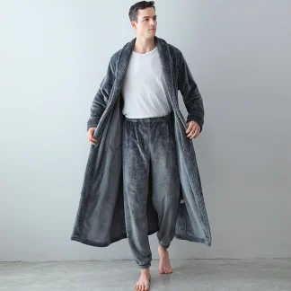 Comfortable Waffle Robe for Men